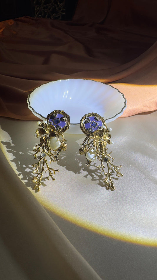 Royal Bloom Earrings