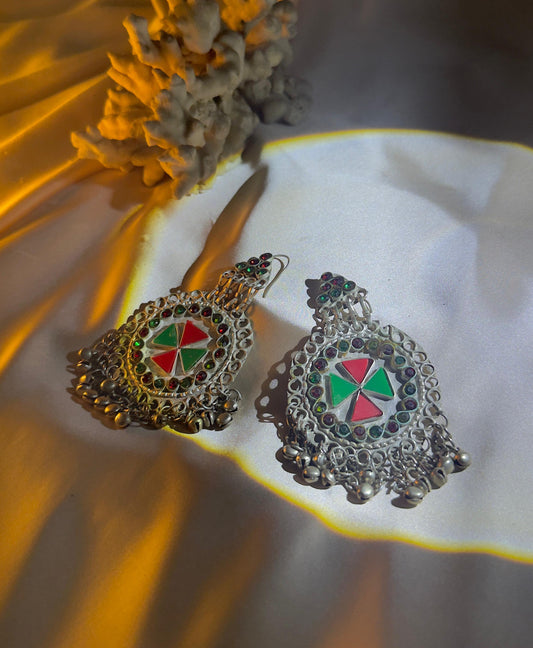 Tribal Charm Afghani Earrings