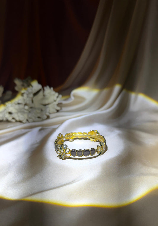 Celestial Silver Bangle - Pure Silver