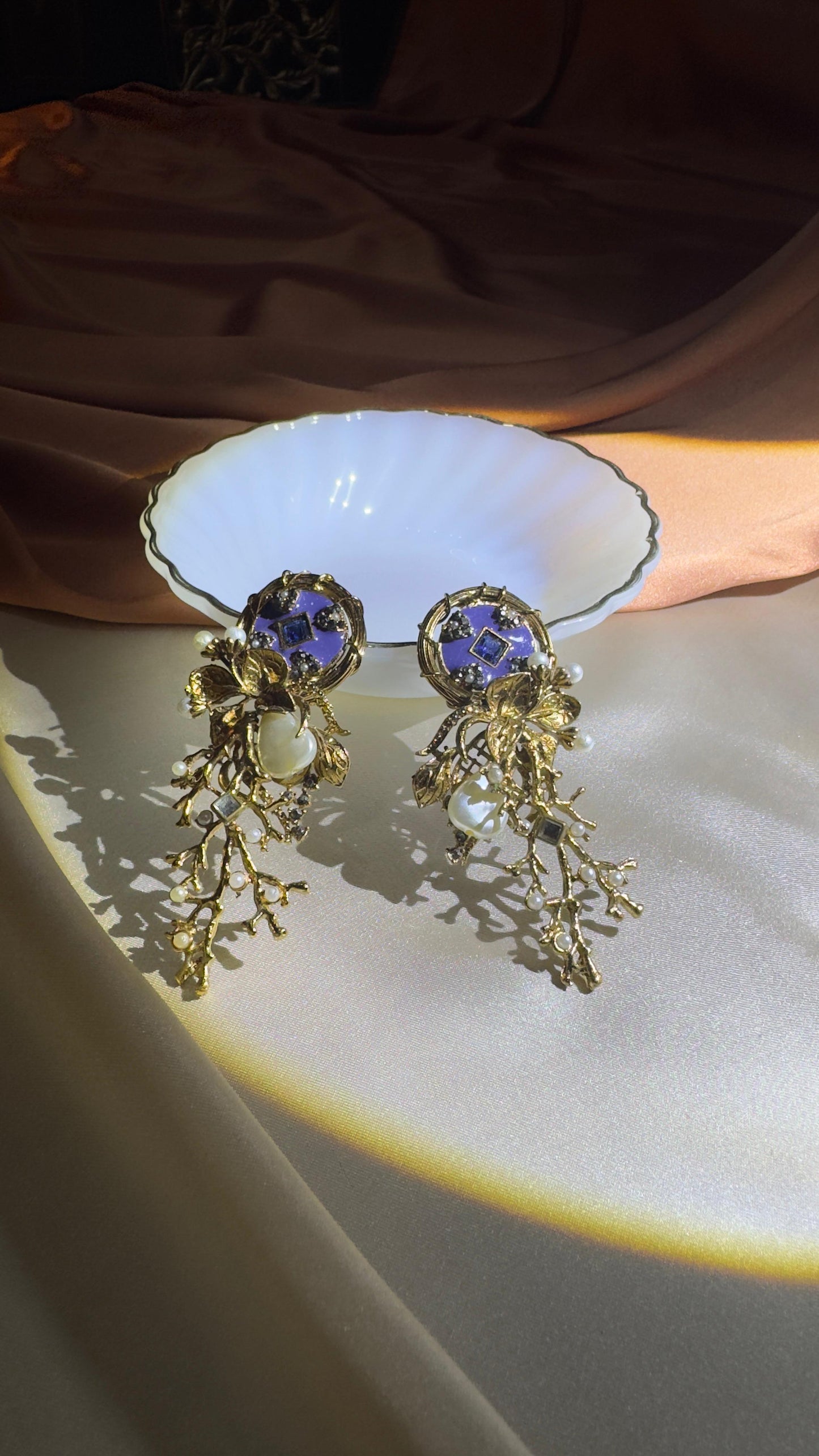 Royal Bloom Earrings