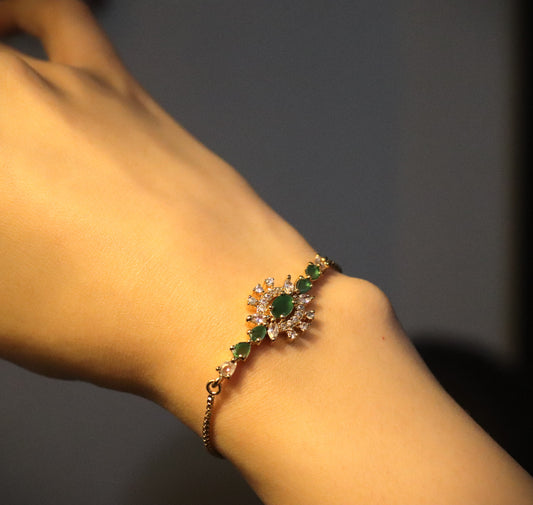 Emerald Radiance Bracelet