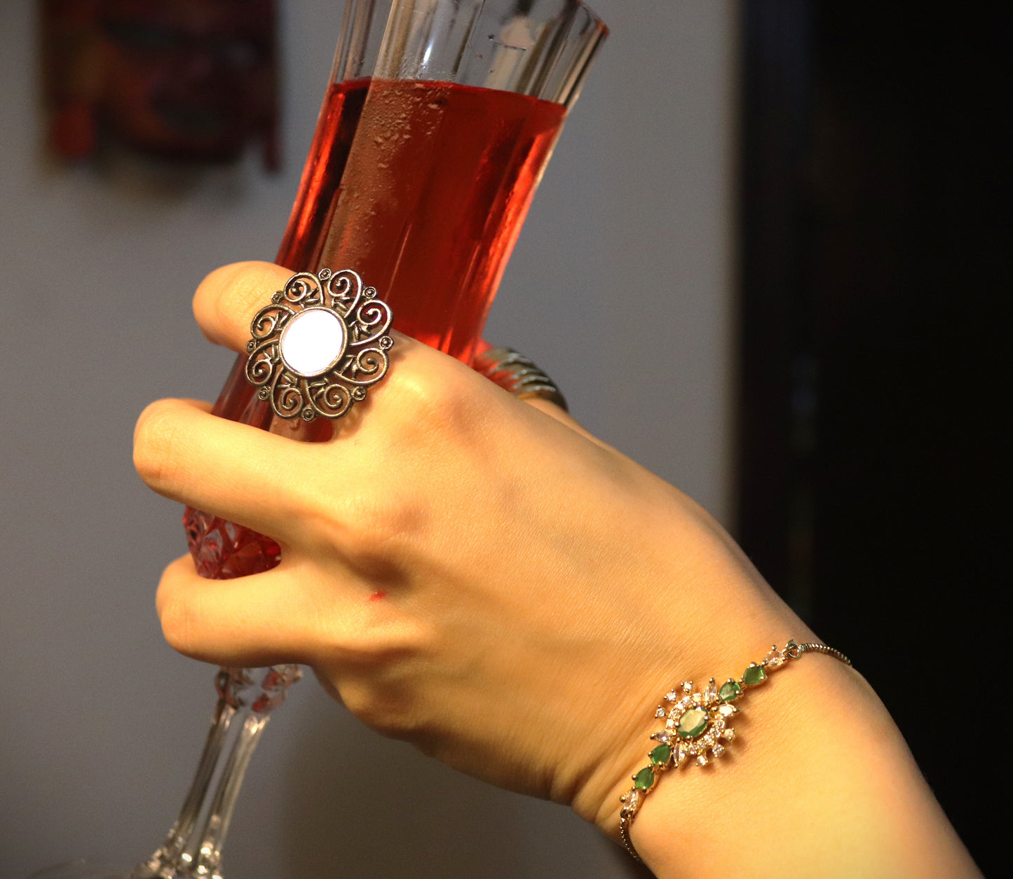 Emerald Radiance Bracelet