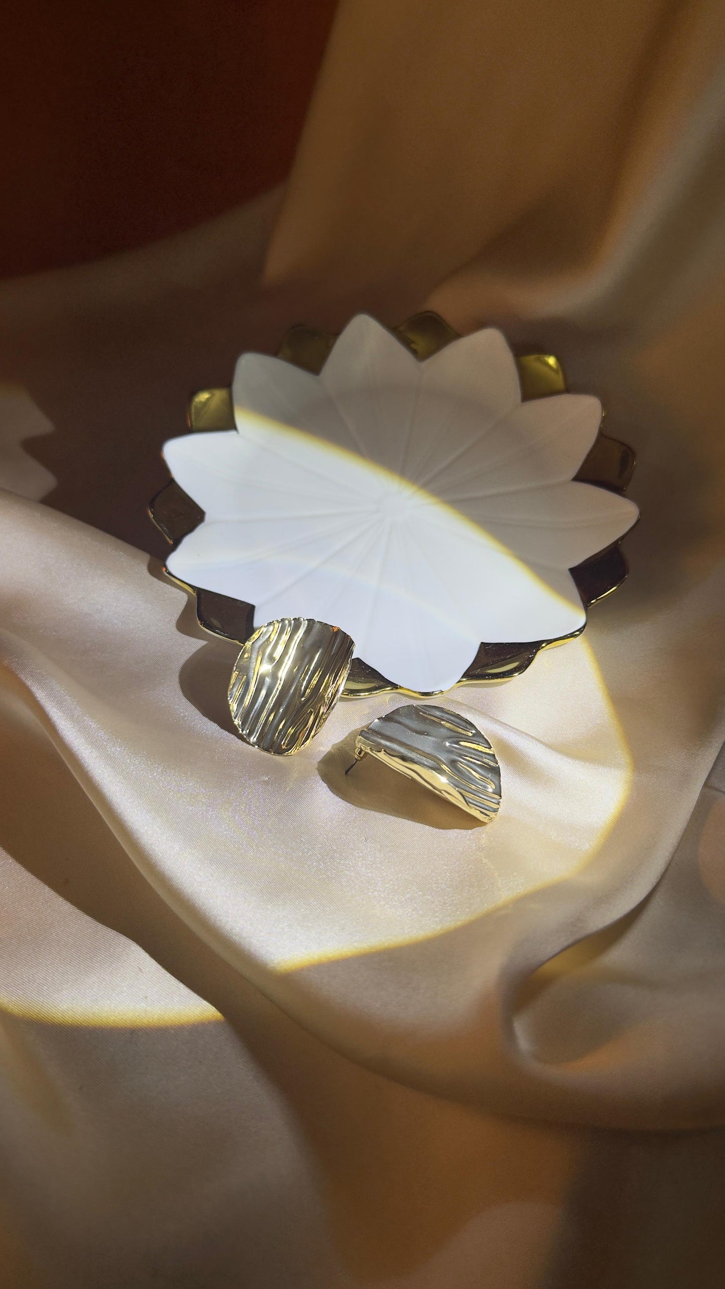 Waves of Elegance Studs